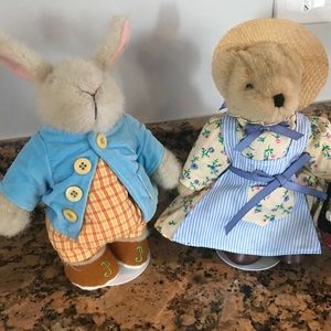 Muffy Vanderbear Peter Rabbit Dolls